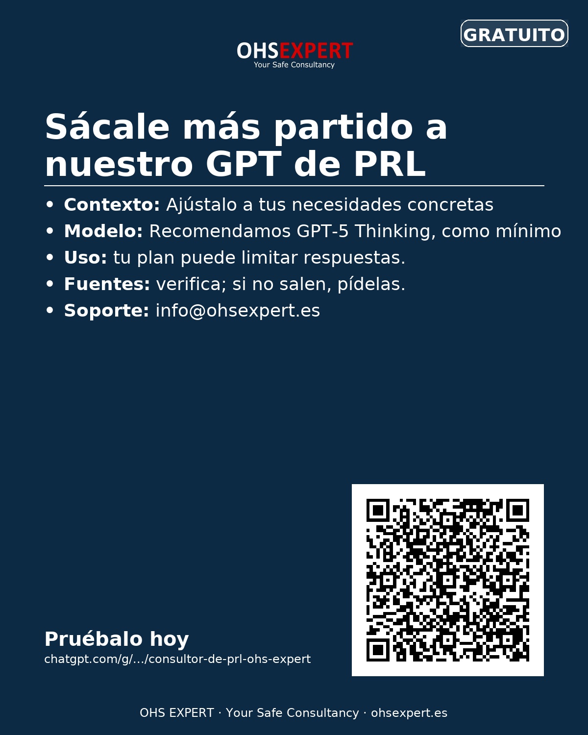 USA NUESTRO GPT GRATUITO PARA SOLVENTAR TUS DUDAS EN PRL