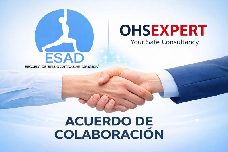ESAD y OHS EXPERT inician colaboración para la difusión en materia de Trastornos Muscoesqueléticos (TME)